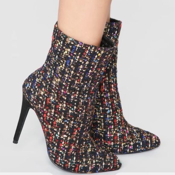 Knit Heel Bootie - Picture 1 of 2